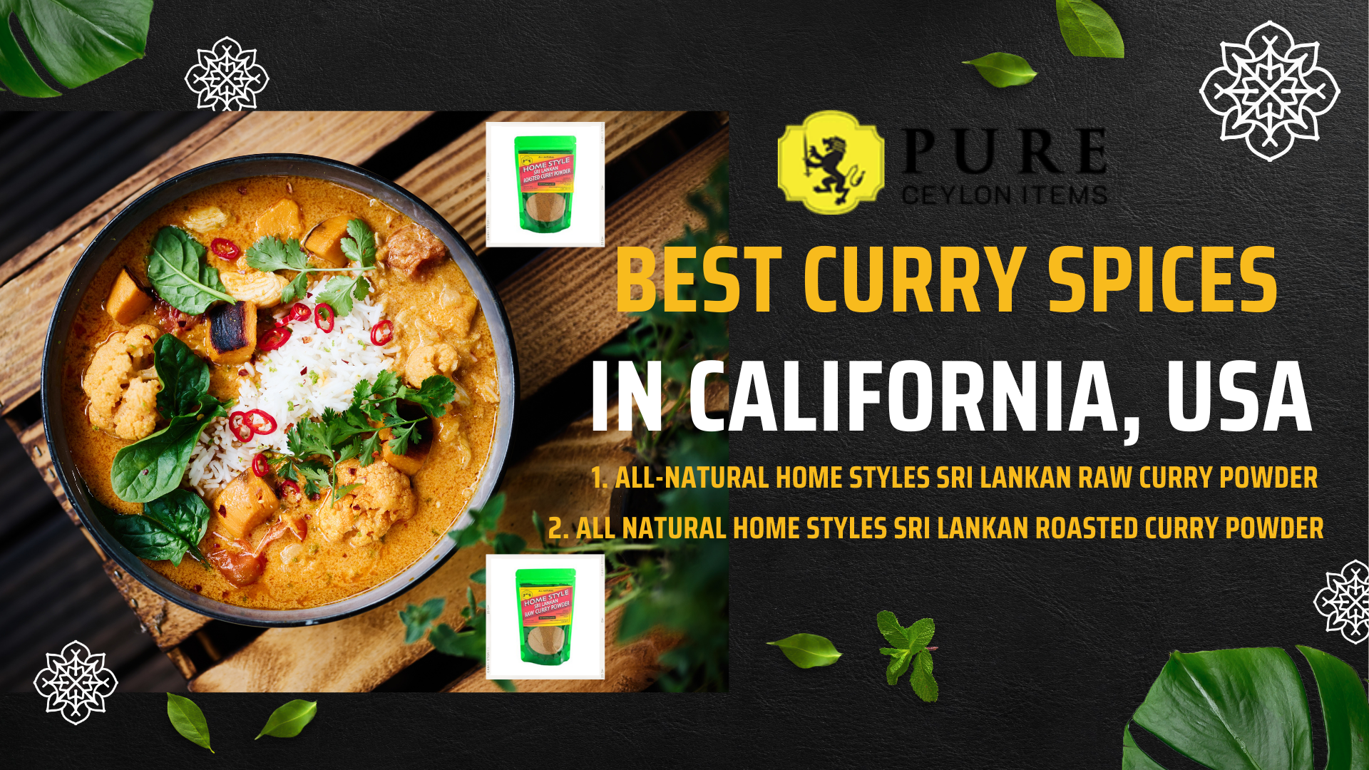 Best Curry Spices in California, US