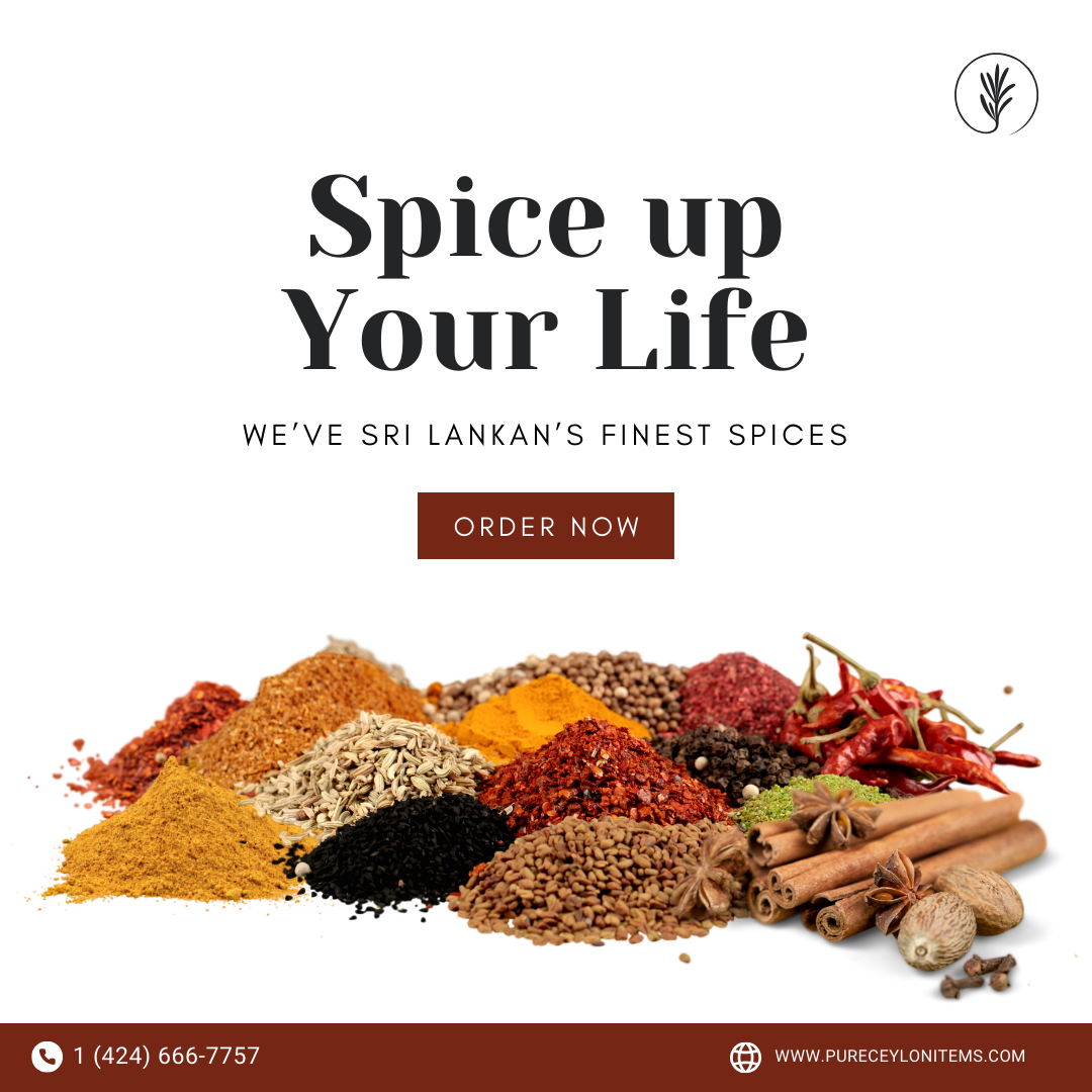 Sri lankan herbal spices in california, US and Canada